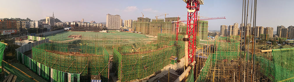 犍為銅雀臺(tái)-項(xiàng)目施工情況